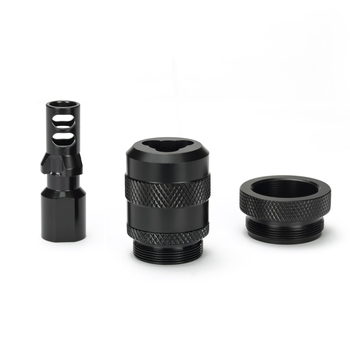 1.25″OD 6.9″L Solvent Trap Fuel Filter 1/2×28+5/8×24 K Cup 1x SS Cup,7x Alu Cups + Trilug 3 Lug +1/2×28 or 5/8×24 Adapter Combo — image 3