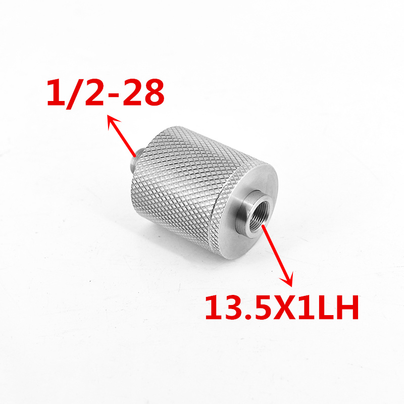 Stainless Steel External Recoil Booster Disconnector 1/2-28 Male to 13.5x1LH Female Nielsen for all Solvent Cleaning Filter Kit — image 3